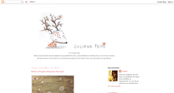 Desktop Screenshot of lucianafeito.blogspot.com