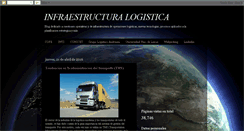 Desktop Screenshot of infraestructura-logistica.blogspot.com