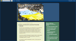 Desktop Screenshot of comitesolidaridadcanarias.blogspot.com