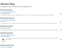 Tablet Screenshot of mihaela-on.blogspot.com