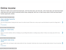 Tablet Screenshot of onlineincome4ufreely.blogspot.com