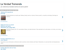 Tablet Screenshot of laverdadtremenda.blogspot.com