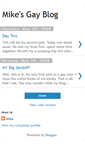 Mobile Screenshot of mikesgayblog-mike.blogspot.com
