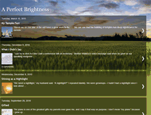Tablet Screenshot of aperfectbrightness.blogspot.com