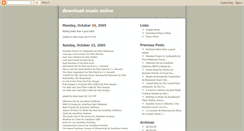 Desktop Screenshot of download-music-online.blogspot.com