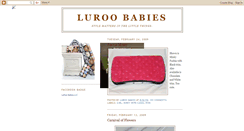 Desktop Screenshot of luroobabies.blogspot.com