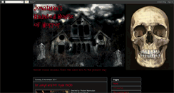 Desktop Screenshot of jonshauntedhouseofhorror.blogspot.com