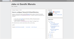 Desktop Screenshot of gandhim.blogspot.com