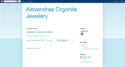 Desktop Screenshot of alexandrasorgonite.blogspot.com