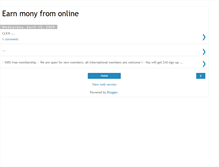 Tablet Screenshot of earnmonyfrombd.blogspot.com