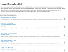 Tablet Screenshot of homeremediescenter.blogspot.com