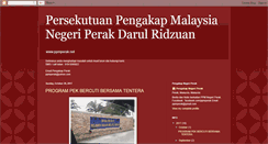 Desktop Screenshot of ppmperak.blogspot.com