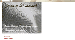 Desktop Screenshot of joanatleschenault.blogspot.com