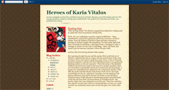 Desktop Screenshot of heroesofkaria.blogspot.com