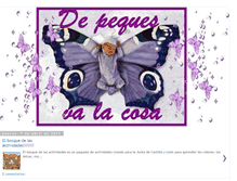 Tablet Screenshot of depequesvalacosa.blogspot.com