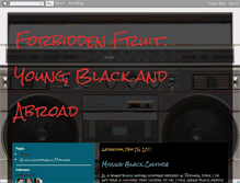 Tablet Screenshot of blackexperienceperugia.blogspot.com