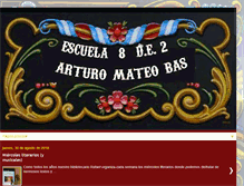 Tablet Screenshot of escuela8de2.blogspot.com