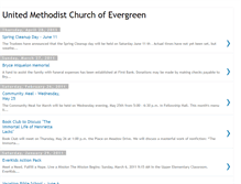 Tablet Screenshot of evergreenumc.blogspot.com