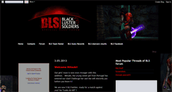 Desktop Screenshot of blsclan.blogspot.com