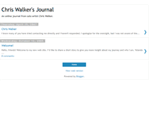 Tablet Screenshot of chriswalkermusic.blogspot.com