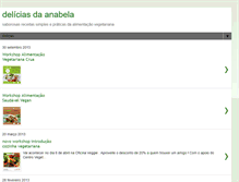 Tablet Screenshot of deliciasdaanabela.blogspot.com