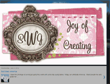 Tablet Screenshot of joyofcreating.blogspot.com