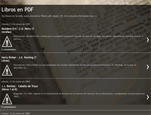 Tablet Screenshot of libros-en-pdf.blogspot.com