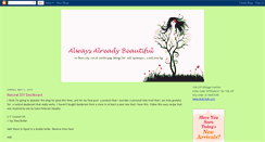 Desktop Screenshot of alwaysalreadybeautiful.blogspot.com