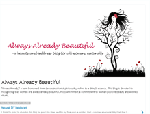 Tablet Screenshot of alwaysalreadybeautiful.blogspot.com