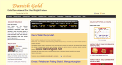 Desktop Screenshot of danishgoldmalaysia.blogspot.com