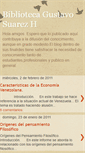 Mobile Screenshot of bibliotecagustavosuarezh.blogspot.com