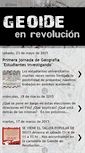 Mobile Screenshot of geoide-enrevolucion.blogspot.com