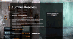 Desktop Screenshot of cumhurkoseoglu.blogspot.com
