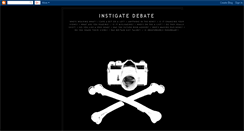 Desktop Screenshot of instigate-debate.blogspot.com