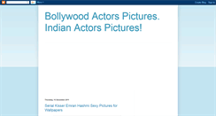 Desktop Screenshot of bollywood-actors-pictures.blogspot.com