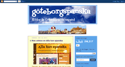 Desktop Screenshot of goteborgspanska.blogspot.com