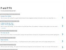 Tablet Screenshot of pandpfit.blogspot.com