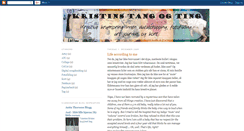 Desktop Screenshot of kristinstangogting.blogspot.com