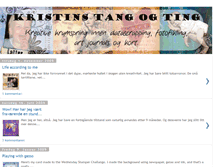 Tablet Screenshot of kristinstangogting.blogspot.com