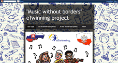 Desktop Screenshot of musicwithoutbordersproject.blogspot.com