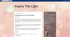 Desktop Screenshot of inspirethelight.blogspot.com