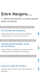 Mobile Screenshot of entre-margens.blogspot.com