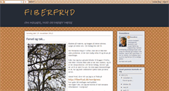 Desktop Screenshot of fiberfryd.blogspot.com