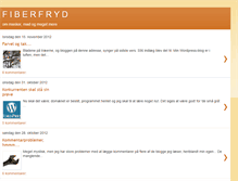 Tablet Screenshot of fiberfryd.blogspot.com