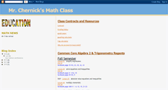 Desktop Screenshot of chernick-math.blogspot.com