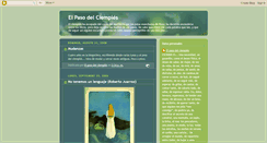 Desktop Screenshot of elpasodelciempies.blogspot.com