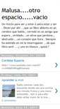 Mobile Screenshot of malusaotroespaciovacio.blogspot.com