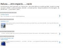Tablet Screenshot of malusaotroespaciovacio.blogspot.com