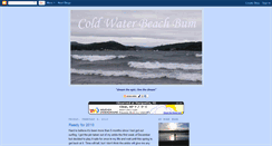 Desktop Screenshot of coldwaterbeachbum.blogspot.com