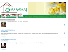 Tablet Screenshot of griya-rempah.blogspot.com